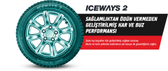 Lassa Iceways 2 195/65 R15 91T Kış Lastiği - 2026