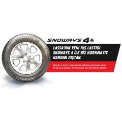 Lassa Snoways 4 215/50 R17 95V XL Kış Lastiği - 2026