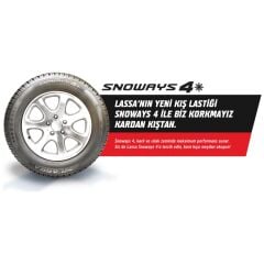 Lassa Snoways 4 215/50 R17 95V XL Kış Lastiği - 2026